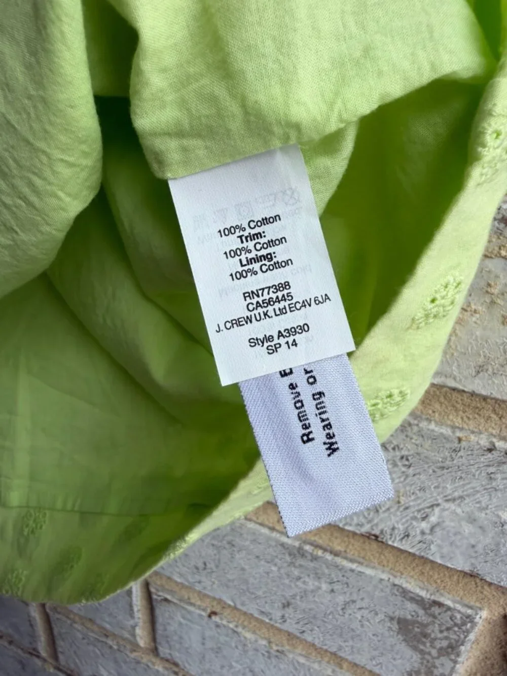 J. Crew crew short
